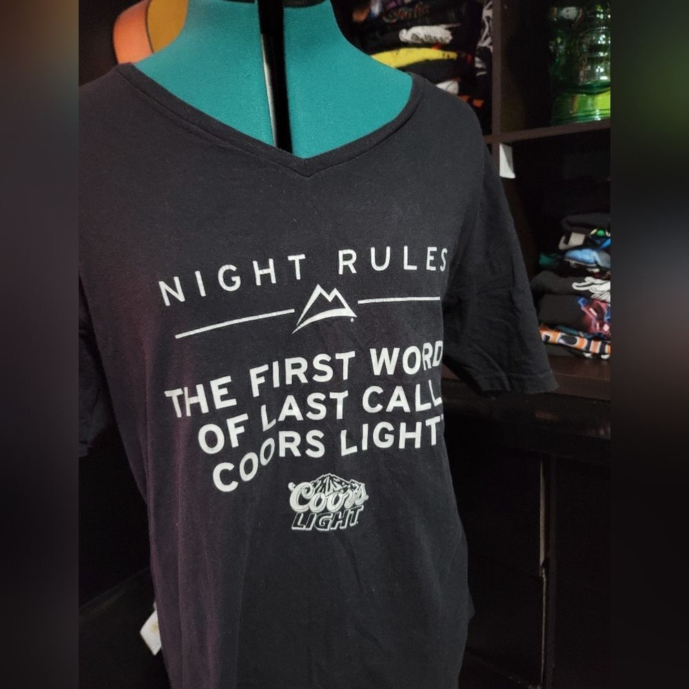 Y2K Shirt Coors Light